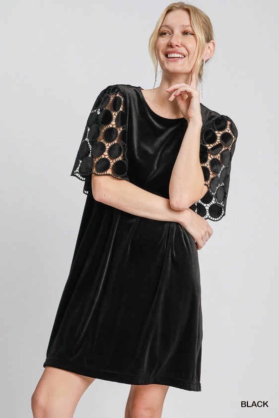 all the time velvet mini dress The Velvet Mini