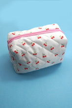 Load image into Gallery viewer, Floral Toile Pattern Makeup Bag