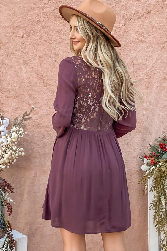 Lace Back Mini – Your Boutique Shop