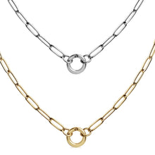 Load image into Gallery viewer, Paperclip Keeper Necklace