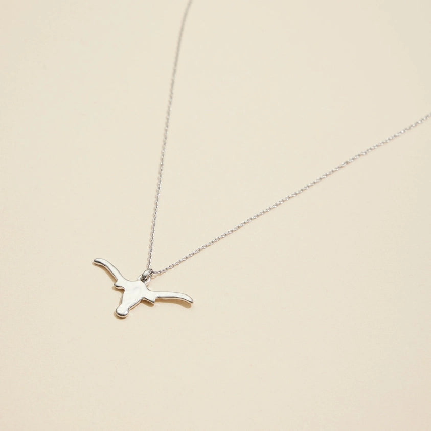Longhorn Charm Necklace