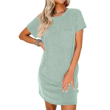 Load image into Gallery viewer, Loungin Around T-shirt dress
