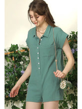 Load image into Gallery viewer, Button Down Romper
