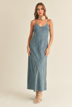 Load image into Gallery viewer, The Denim Maxi Dress
