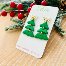 Load image into Gallery viewer, Xmas Tree Earrings

