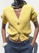 Load image into Gallery viewer, Coastal Starfish Button Up Top

