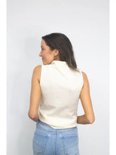 Load image into Gallery viewer, Sleeveless Ribbed Turtleneck
