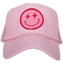 Load image into Gallery viewer, Happy Face Trucker Hat
