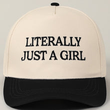 Load image into Gallery viewer, Literally Just a Girl Hat
