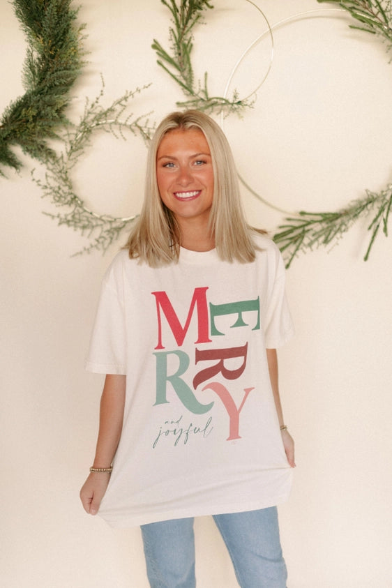 Merry And Joyful Tee