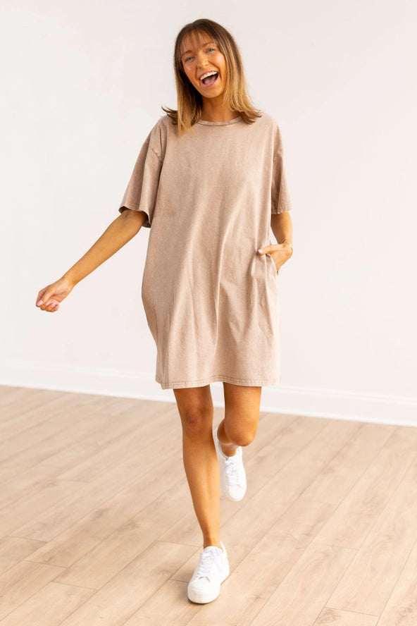 plus size t shirt dress with pockets Tee Shirt Dress with Pockets (Plus size) – Your Boutique Shop