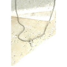 Load image into Gallery viewer, Classic Mini Cross Necklace
