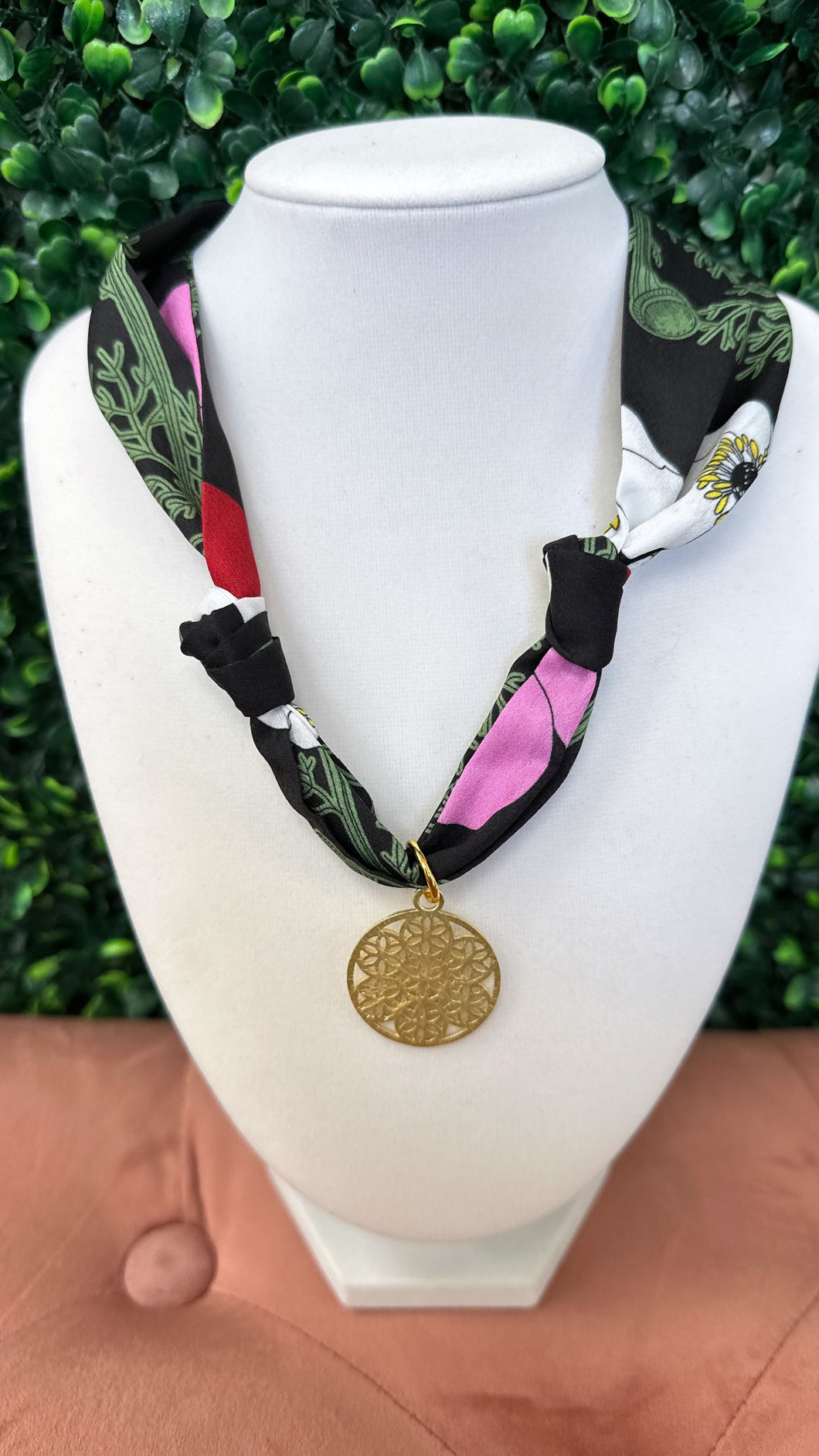 Scarf Charm Necklace