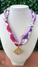 Load image into Gallery viewer, Scarf Charm Necklace
