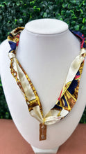 Load image into Gallery viewer, Scarf Charm Necklace
