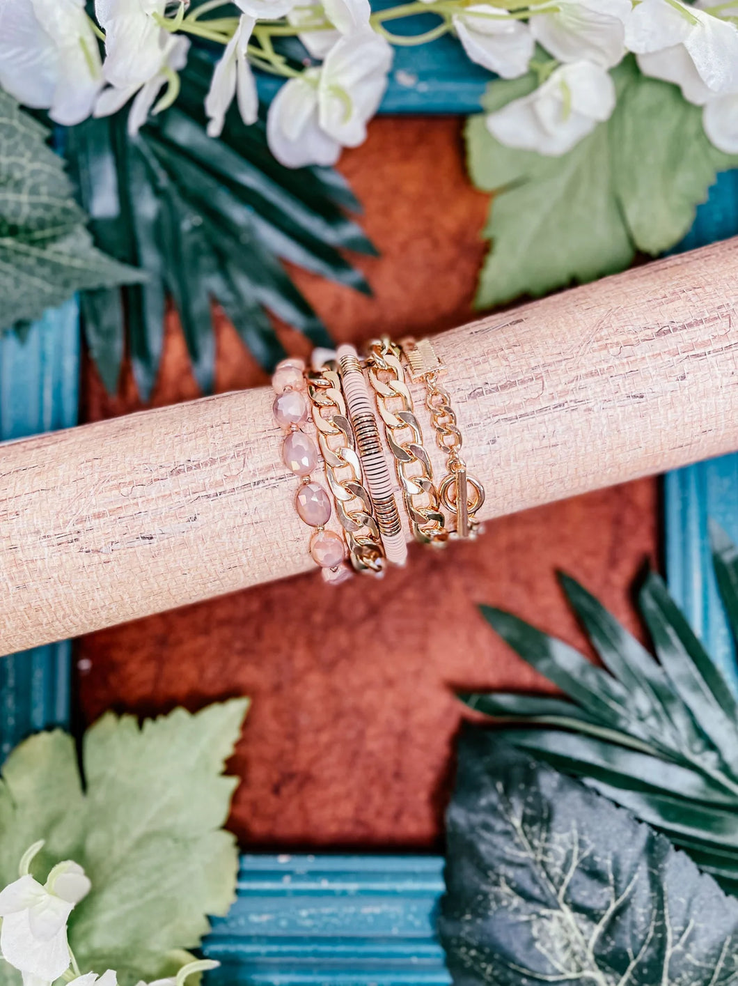 SKY LIGHTS ROSE GOLD BRACELET
