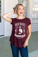 Load image into Gallery viewer, Nash Nights Tee
