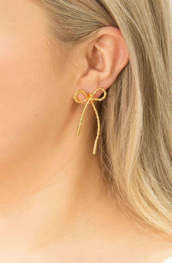 Bow Dangle Earrings