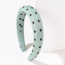 Load image into Gallery viewer, Poka Dot Puffed Headband
