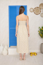 Load image into Gallery viewer, Floral Spaghetti Button Down Midi Dress
