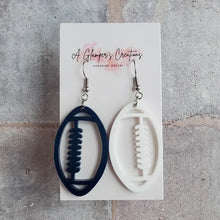 Load image into Gallery viewer, Football Earrings (Acrylic)
