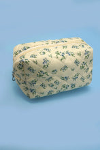 Load image into Gallery viewer, Floral Toile Pattern Makeup Bag

