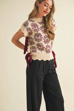 Load image into Gallery viewer, Floral Sweater Vest
