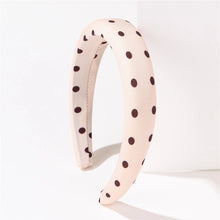 Load image into Gallery viewer, Poka Dot Puffed Headband
