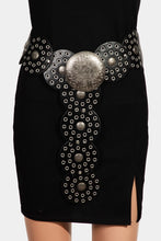 Load image into Gallery viewer, Faux Leather Western Bohemian Disc Belt
