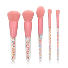 Load image into Gallery viewer, Sprinkle Makeup Brush Set- 5 piece
