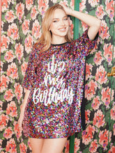 Load image into Gallery viewer, Its My Birthday Mini Dress
