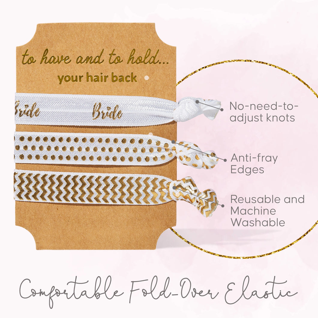 Bride Hair Ties