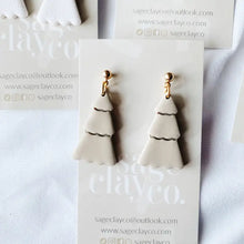 Load image into Gallery viewer, Tree Drop Earrings
