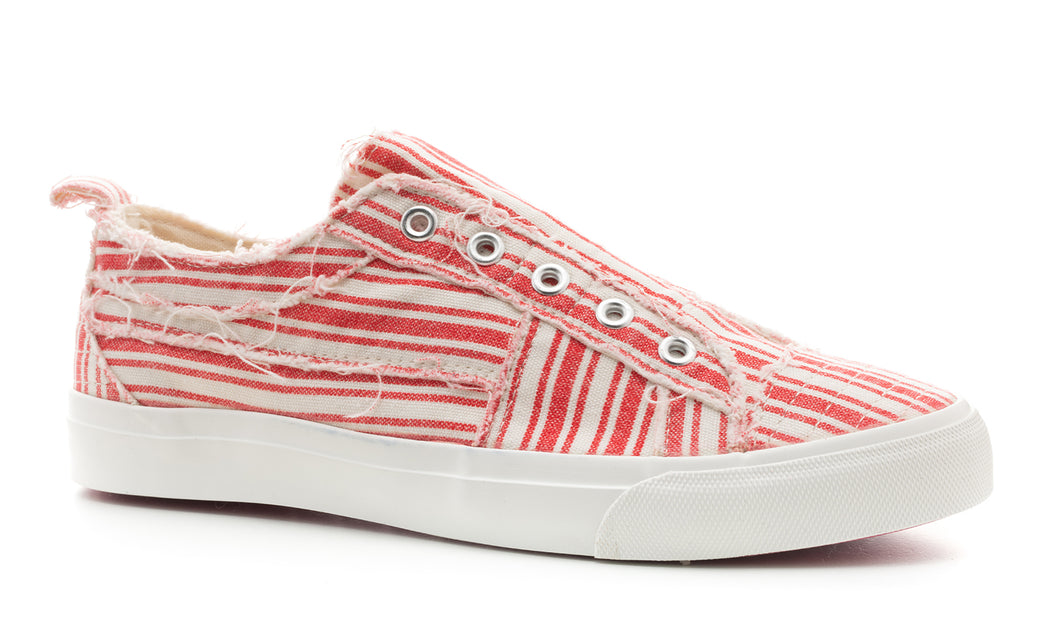Babalu Red Stripe Sneakers