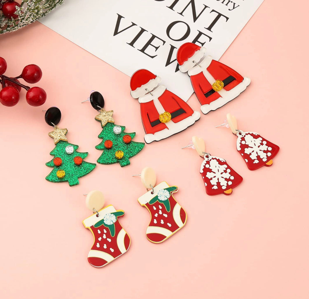 Fun Christmas Earrings