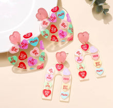 Load image into Gallery viewer, Valentines Earrings #2
